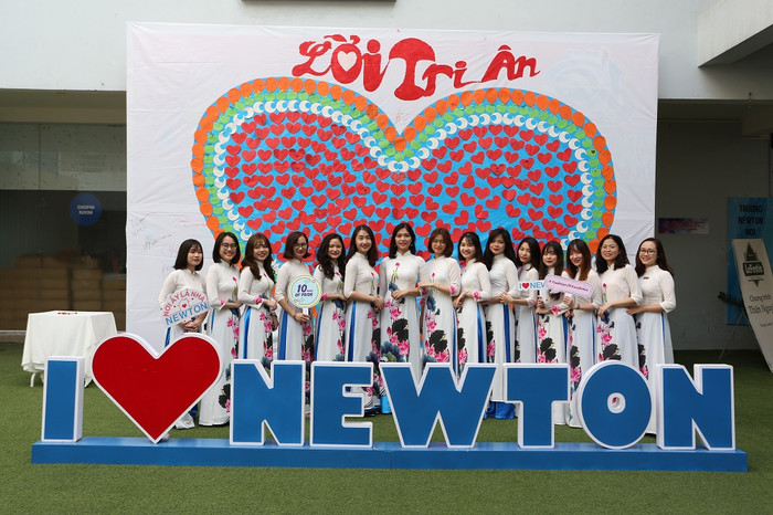 Thế hệ giáo viên trẻ của trường Newton hôm nay (ảnh do nhà trường cung cấp).