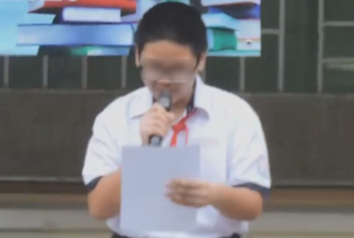 Lãnh đạo Trường Trung học cơ sở Ngô Quyền thừa nhận phạm sai lầm, nóng vội khi bắt nam sinh lớp 8 xin lỗi công khai và quay clip đăng lên mạng xã hội. (Ảnh: giaoduc.net.vn) Lãnh đạo Trường Trung học cơ sở Ngô Quyền thừa nhận phạm sai lầm, nóng vội khi bắt nam sinh lớp 8 xin lỗi công khai và quay clip đăng lên mạng xã hội. (Ảnh: giaoduc.net.vn)