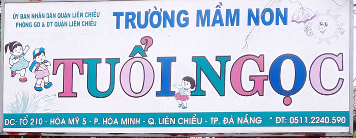 Hiệu trưởng Trường mầm non Tuổi Ngọc đã bị đình chỉ chức vụ, không còn quản lý trường. Ảnh: AN