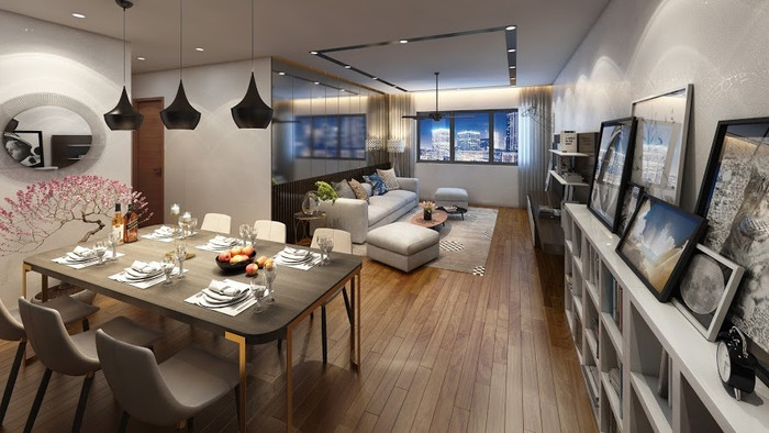 Phối cảnh nội thất thông minh tại căn hộ FLC Twin Towers. Phối cảnh nội thất thông minh tại căn hộ FLC Twin Towers.