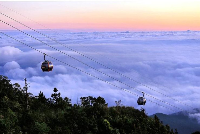 Biển mây Bà Nà - Ảnh: Lê Huy Tuấn