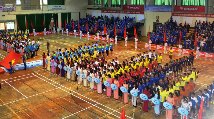 Giải cầu lông dành cho đội ngũ giáo viên trên cả nước. Ảnh: AN Giải cầu lông dành cho đội ngũ giáo viên trên cả nước. Ảnh: AN