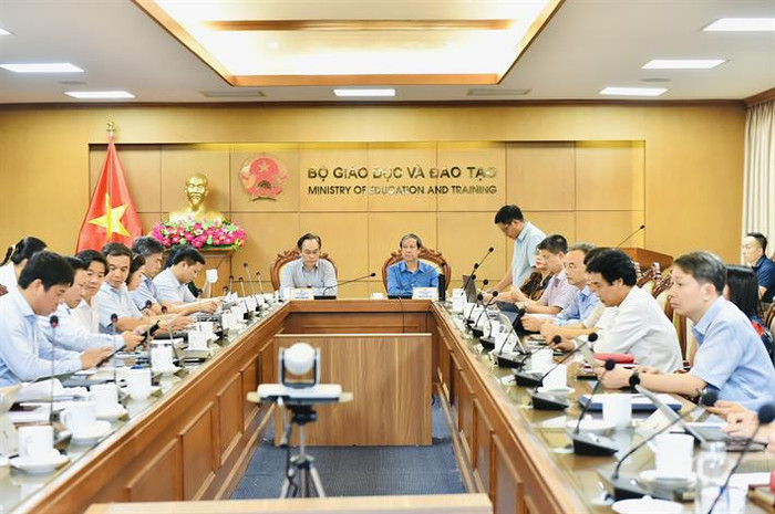 Quang cảnh cuộc họp (Ảnh: Bộ Giáo dục và Đào tạo) 1.jpg