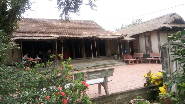 Căn nhà lưu niệm của Đại tướng Võ Nguyên Giáp tại làng An Xá, xã Lộc Thủy (Ảnh: Thủy Phan)