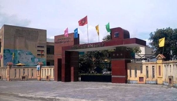 Điểm trường chính của trường mầm non Nam Lý (Ảnh: Trần Phúc) Điểm trường chính của trường mầm non Nam Lý (Ảnh: Trần Phúc)