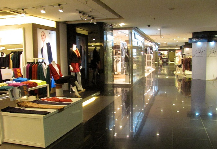 90% diện tích TTTM này được lấp đầy bởi các gian hàng…