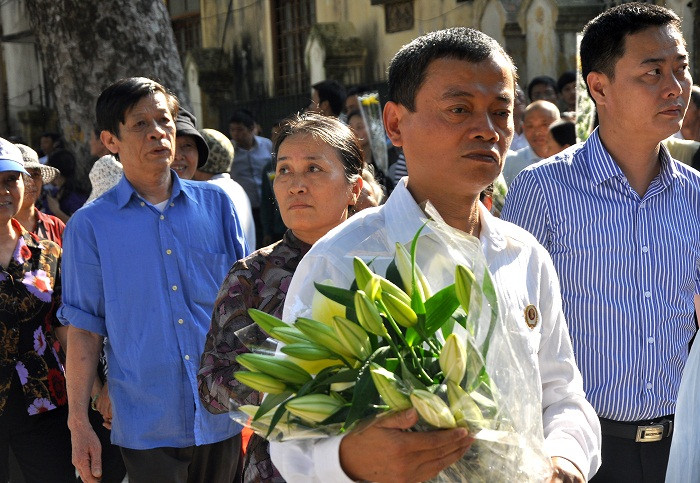 Những bó hoa tươi…