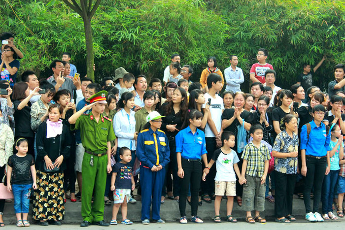 Thành tâm tiễn đưa Đại tướng về nơi an nghỉ