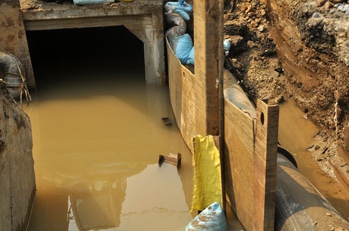 Chiều sâu 3 – 4m rất nguy hiểm và có nguy cơ lan rộng tiếp. Chiều sâu 3 – 4m rất nguy hiểm và có nguy cơ lan rộng tiếp.