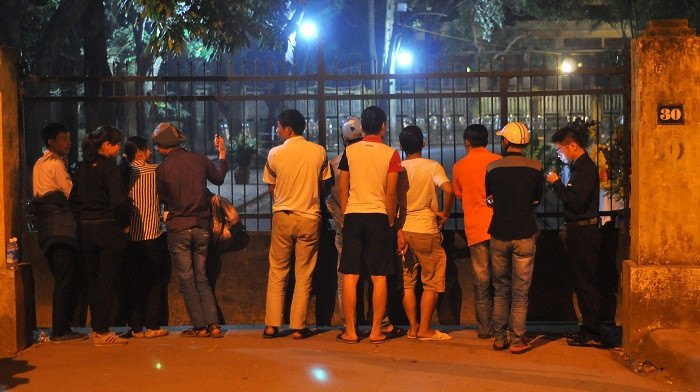 Tất cả mọi trái tim nơi đây đề hướng về Đại tướng Võ Nguyên Giáp.