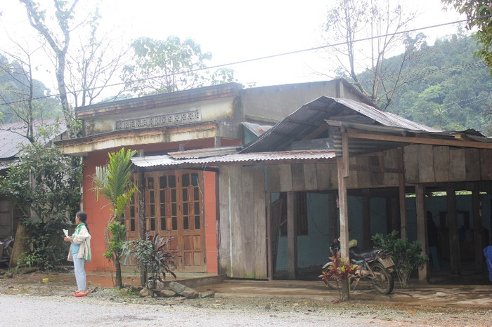 Ngôi nhà chị Nga xây cho 2 đứa cháu (nay nhận làm con) sinh sống Ngôi nhà chị Nga xây cho 2 đứa cháu (nay nhận làm con) sinh sống