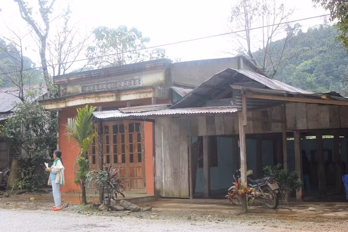 Ngôi nhà chị Nga xây cho 2 đứa cháu (nay nhận làm con) sinh sống