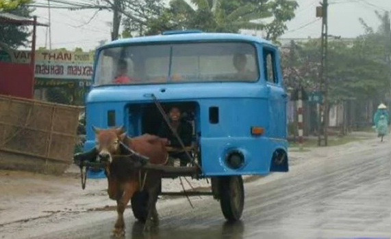 Ô tô hay... xe bò? Ô tô hay... xe bò?