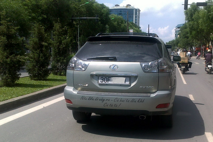 Lexus mà cũng: " Nếu điều đó xảy ra- Cả hai ta đều khổ. Cứ từ từ!" ???