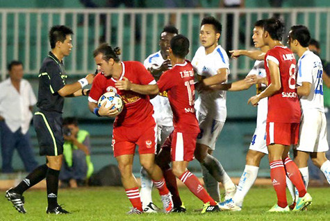 Trận đấu giữa Sài Gòn FC và Thanh Hóa là tâm điểm của tứ kết Cup QG.