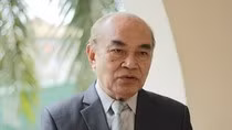 Giáo sư Lâm Quang Thiệp, ảnh: Thùy Linh / giaoduc.net.vn.
