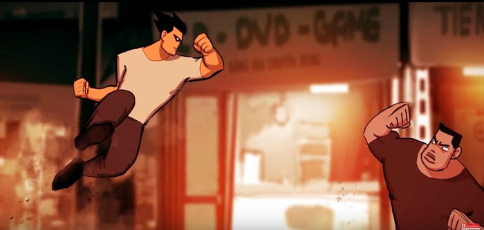 Một cảnh kịch tính trong Sunflower Một cảnh kịch tính trong Sunflower