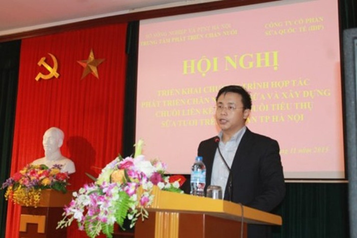 Ông Lê Tiến Dũng – Phó Tổng giám đốc Công ty Cổ phần sữa quốc tế IDP Ông Lê Tiến Dũng – Phó Tổng giám đốc Công ty Cổ phần sữa quốc tế IDP