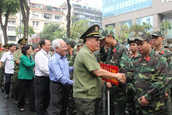 Lãnh đạo Bộ Công an và UBND TP. HCM chúc mừng các lực lượng hoàn thành xuất sắc nhiệm vụ trong diễn tập Lãnh đạo Bộ Công an và UBND TP. HCM chúc mừng các lực lượng hoàn thành xuất sắc nhiệm vụ trong diễn tập