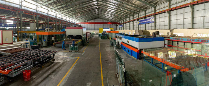 Cụm công nghiệp Tây An đóng vai trò kinh tế mũi nhọn của địa phương. Ảnh: CT