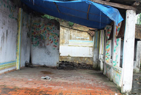 Địa điểm nơi đối tượng Cương gây án. Địa điểm nơi đối tượng Cương gây án.