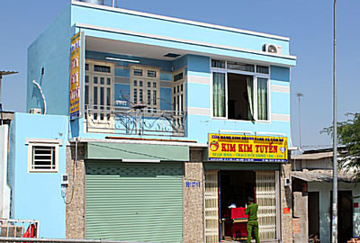 Tiệm vàng bị kẻ gian đột nhập trong đêm