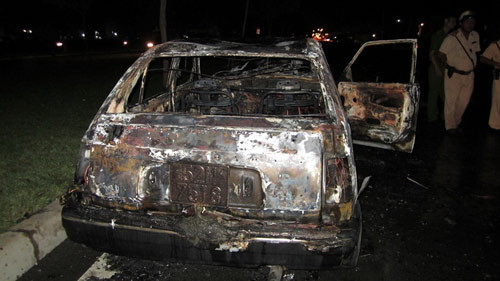 TP.HCM kết luận cháy xe do xăng dỏm, Tin tức trong ngày, nguyen nhan chay xe, chay xe, chay no, xang dom, xang, chi so oc tan, hoa hoan, bao, tin tuc, tin hot, tin hay