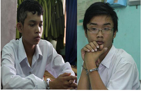 Hoàng Văn Lâm và Võ Công Lâm. (Ảnh Phương Dung)