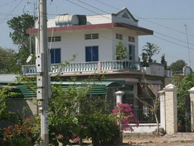 Nhà ông Bùi Ngọc Quan - nơi xảy vụ trộm. (Nguồn: Thanh Niên)