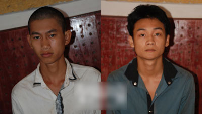 Biết không thể trốn thoát, Quang và Trí đã tới cơ quan công an đầu thú Biết không thể trốn thoát, Quang và Trí đã tới cơ quan công an đầu thú