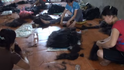 Tỉ phú làng tóc "tám" chuyện tóc đẹp, Tin tức trong ngày, ti phu buon toc, lang buon toc, mua toc, toc phu nu,