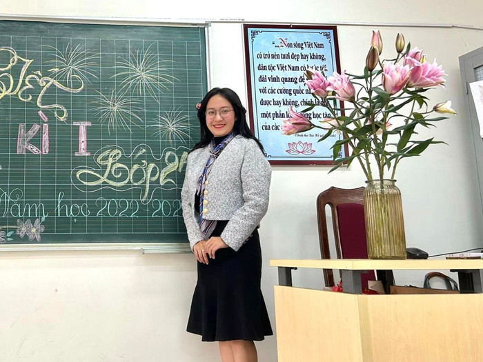Cô Nguyễn Thị Thu Hiền, giáo viên Trường Tiểu học Gia Thượng, Quận Long Biên, Hà Nội. (Ảnh: NVCC). Cô Nguyễn Thị Thu Hiền, giáo viên Trường Tiểu học Gia Thượng, Quận Long Biên, Hà Nội. (Ảnh: NVCC).