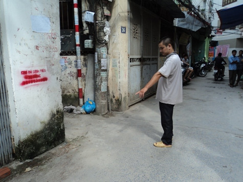 Hiện trường vụ nổ rạng sáng 10/8 Hiện trường vụ nổ rạng sáng 10/8