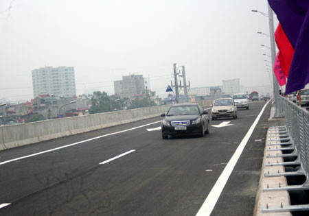 Việc thông xe và đưa gói 3 Thanh Xuân - Bắc hồ Linh Đàm vào khai thác sẽ góp phần giảm ùn tắc giao thông Thủ đô Hà Nội