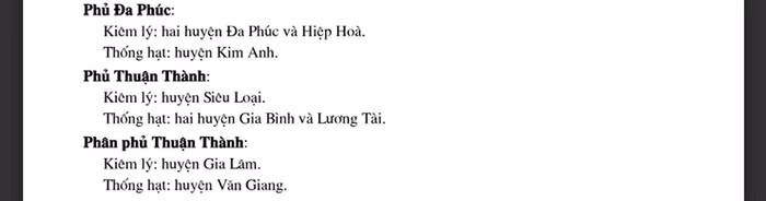 Ảnh chụp một phần trang 484 sách Đồng Khánh Địa Dư Chí (bản dịch)