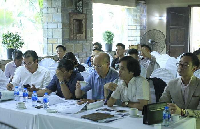 Thành phần Ban giám khảo đều là những kiến trúc sư có tên tuổi ở Việt Nam (ảnh Trinh Phúc). Thành phần Ban giám khảo đều là những kiến trúc sư có tên tuổi ở Việt Nam (ảnh Trinh Phúc).