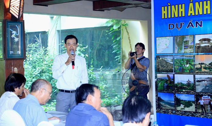 Ông Lê Huy Dương- trưởng Ban quản lý dự án công ty GOLD (ảnh Trinh Phúc). Ông Lê Huy Dương- trưởng Ban quản lý dự án công ty GOLD (ảnh Trinh Phúc).