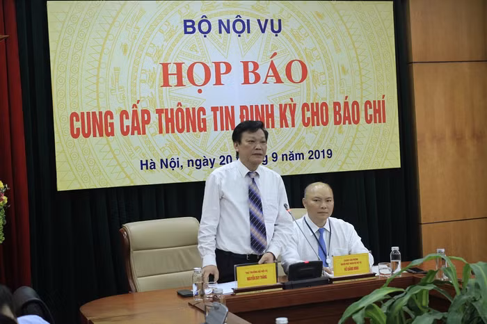 Thứ trưởng Nguyễn Duy Thăng (ảnh Trinh Phúc).