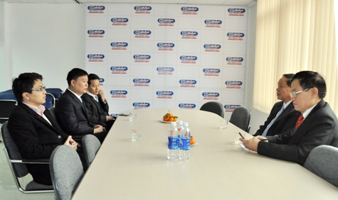 Buổi gặp mặt đã diễn ra trong không khí vui vẻ và thân mật