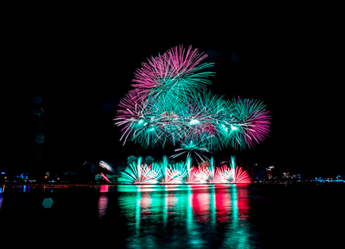 Đà Nẵng sẽ có hai tháng sôi động với lễ hội pháo hoa và nhiều hoạt động phụ trợ khác. Ảnh: SG Đà Nẵng sẽ có hai tháng sôi động với lễ hội pháo hoa và nhiều hoạt động phụ trợ khác. Ảnh: SG