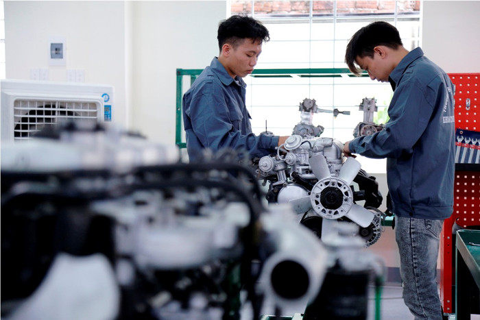 Đà Nẵng đẩy mạnh phân luồng học sinh sau trung học cơ sở và trung học phổ thông. Ảnh: AN Đà Nẵng đẩy mạnh phân luồng học sinh sau trung học cơ sở và trung học phổ thông. Ảnh: AN