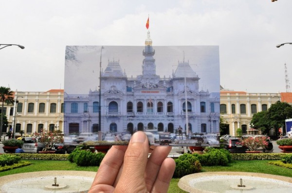 Tòa thị chính Sài Gòn, năm 1960. Tòa thị chính Sài Gòn, năm 1960.