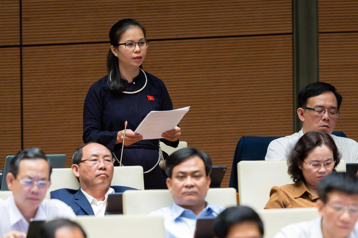 Đại biểu Chu Thị Hồng Thái - Đoàn Đại biểu Quốc hội tỉnh Lạng Sơn. .Ảnh: quochoi.vn. Đại biểu Chu Thị Hồng Thái - Đoàn Đại biểu Quốc hội tỉnh Lạng Sơn. .Ảnh: quochoi.vn.