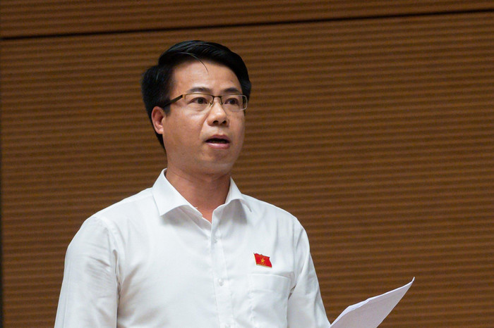 Đại biểu Hoàng Quốc Khánh - Đoàn Đại biểu Quốc hội tỉnh Lai Châu cũng đề nghị bổ sung đánh giá việc quản lý, sử dụng ngân sách nhà nước lĩnh vực giáo dục. Ảnh: quochoi.vn. Đại biểu Hoàng Quốc Khánh - Đoàn Đại biểu Quốc hội tỉnh Lai Châu cũng đề nghị bổ sung đánh giá việc quản lý, sử dụng ngân sách nhà nước lĩnh vực giáo dục. Ảnh: quochoi.vn.