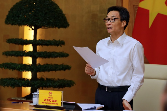 Phó Thủ tướng Vũ Đức Đam cho rằng cần đưa các nhóm mục tiêu, tiêu chí phát triển bền vững, chú trọng yếu tố văn hóa trong các chính sách xã hội giai đoạn sắp tới. Ảnh: VGP. Phó Thủ tướng Vũ Đức Đam cho rằng cần đưa các nhóm mục tiêu, tiêu chí phát triển bền vững, chú trọng yếu tố văn hóa trong các chính sách xã hội giai đoạn sắp tới. Ảnh: VGP.