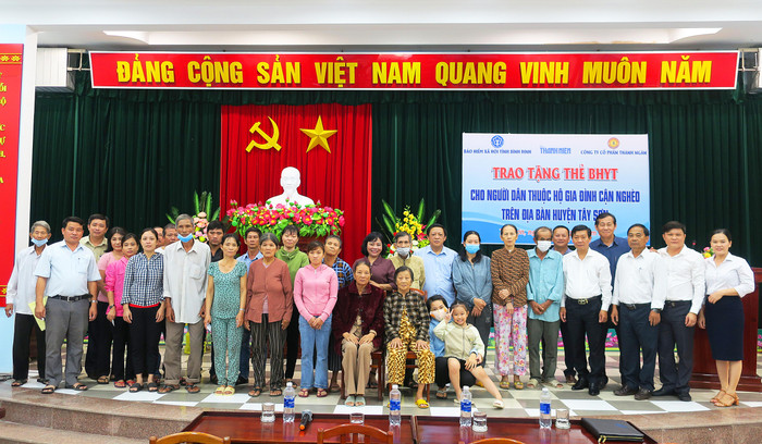 Số người tham gia bảo hiểm y tế là 1.423.569 người, đạt tỉ lệ bao phủ 94,63% dân số, trong đó, tỉ lệ tham gia bảo hiểm y tế của nhóm học sinh, sinh viên và người thuộc hộ gia đình cận nghèo đạt tỉ lệ 100%.