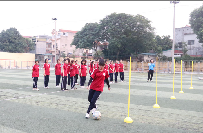 Sinh viên Trường Đại học Sư phạm Hà Nội 2. Ảnh: Thủy Tiên. Sinh viên Trường Đại học Sư phạm Hà Nội 2. Ảnh: Thủy Tiên.