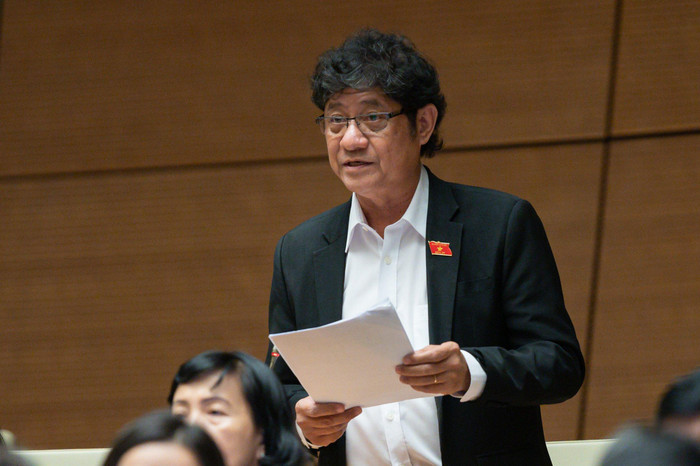 Đại biểu Quốc hội Nguyễn Huy Thái - Phó Trưởng đoàn chuyên trách đoàn Đại biểu Quốc hội tỉnh Bạc Liêu nhấn mạnh cần rút ngắn thời gian áp dụng tăng lương cơ sở. (Ảnh: quochoi.vn). Đại biểu Quốc hội Nguyễn Huy Thái - Phó Trưởng đoàn chuyên trách đoàn Đại biểu Quốc hội tỉnh Bạc Liêu nhấn mạnh cần rút ngắn thời gian áp dụng tăng lương cơ sở. (Ảnh: quochoi.vn).