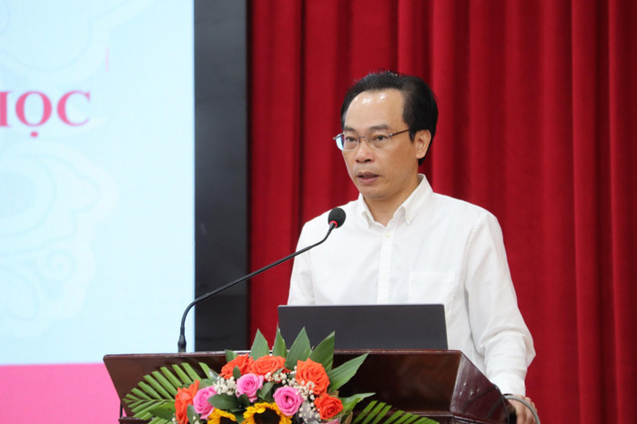 Thứ trưởng Hoàng Minh Sơn phát biểu tại hội thảo. Thứ trưởng Hoàng Minh Sơn phát biểu tại hội thảo.