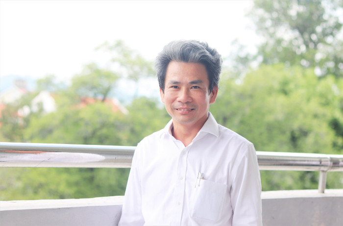 Phó Giáo sư, Tiến sĩ Võ Văn Minh (Chủ tịch Hội đồng trường, Trường Đại học Sư phạm - Đại học Đà Nẵng). Ảnh: Ngân Chi.